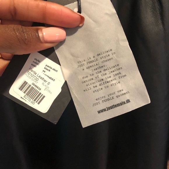 Just Female Leather Skirt 🎉HP🎉 - Picture 8 of 8